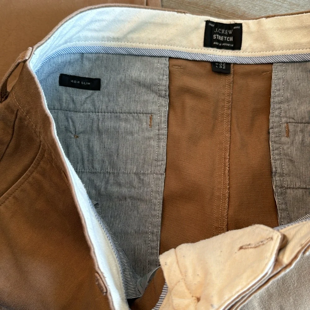 J Crew Men's khaki Pant 32x32